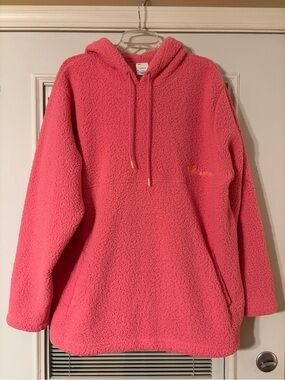 Nike Pink Sherpa Therma-FIT Hoodie